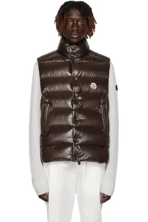 Moncler Brown Tibb Down Vest