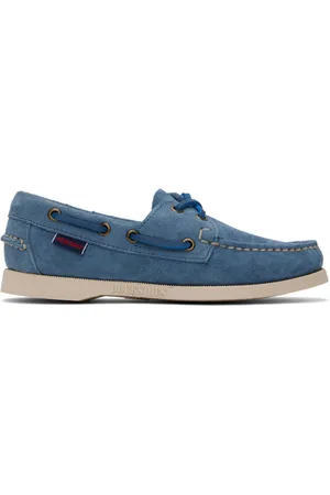 SEBAGO Indigo Portland Suede Loafers