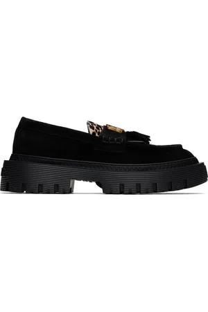 AMIRI MA Tassle Leopard Jumbo Loafers