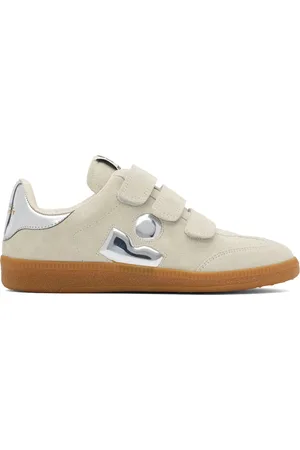 Isabel Marant Gray & Silver Beth Sneakers