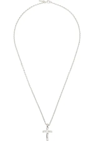 EMANUELE BICOCCHI SSENSE Exclusive Polished Cross Necklace