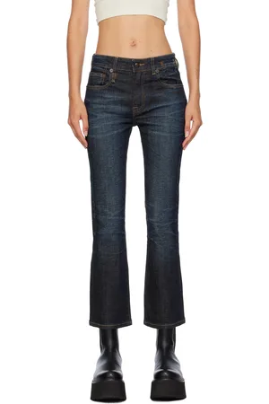 R13 Indigo Kick Fit Jeans
