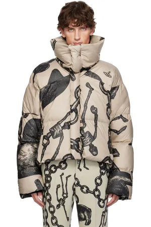 Vivienne Westwood Beige Hero Puffer Jacket