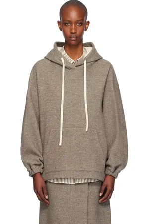 UMBER POSTPAST Wool Felted Hoodie