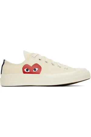 Comme des Garçons Off-White Converse Edition Chuck 70 Low Top Sneakers