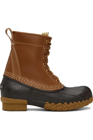 VISVIM Brown Decoy Duck Mid-Folk Boots