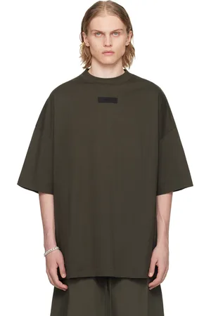 FEAR OF GOD Gray Crewneck T-Shirt