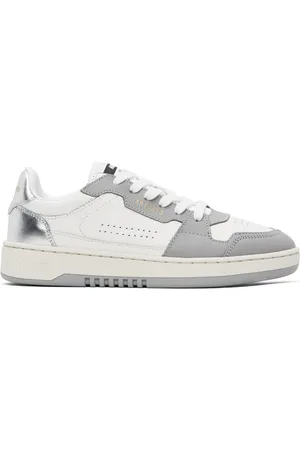 Axel Arigato White & Gray Dice Lo Sneakers
