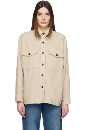 Isabel Marant Beige Faxon Jacket