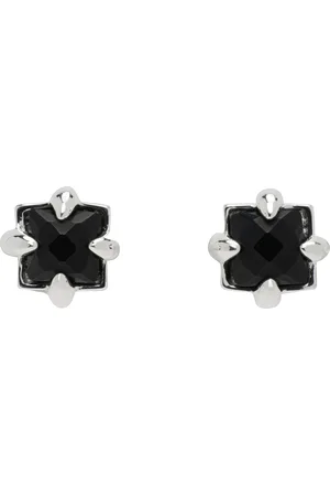 Stolen Girlfriends Club Silver Four Point Talon Stud Earrings