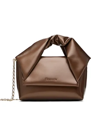 J.W.Anderson Brown Small Twister Bag