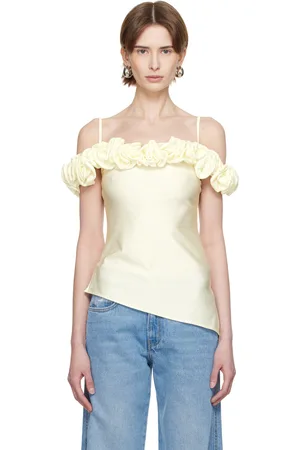 COPERNI Off-White Ruffle Blouse