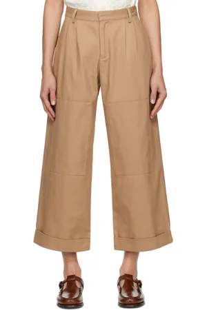 COMMAS Taupe Patch Trousers