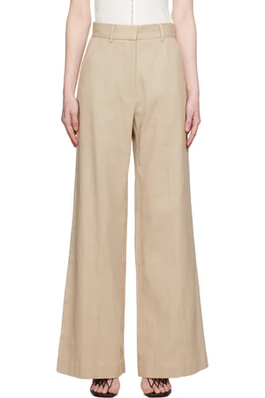 Bec & Bridge Beige Manon Trousers