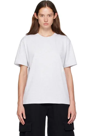 Alexander Wang Gray Puff Logo T-shirt