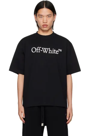 OFF-WHITE Black Big Bookish Skate T-Shirt
