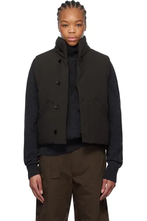 LEMAIRE Brown Wadded Vest