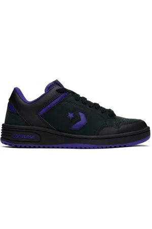 Converse Black Weapon Leather Low Top Sneakers