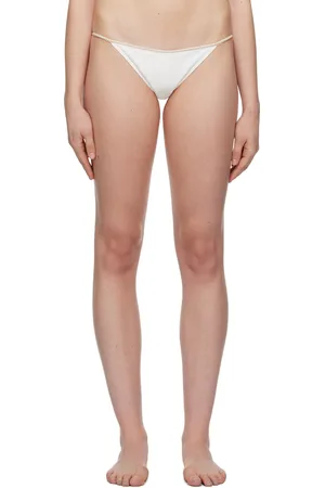 La Perla White Signature Bikini Bottom
