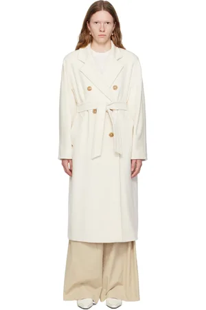 Max Mara White Madame Coat