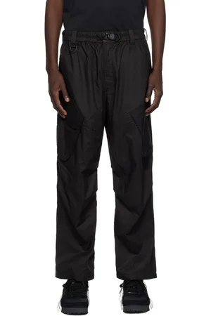 Y-3 Black Loose Cargo Pants