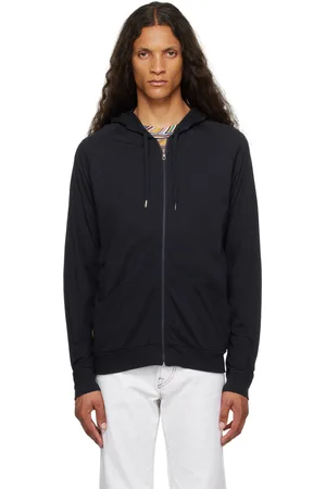 Paul Smith Navy Striped Hoodie