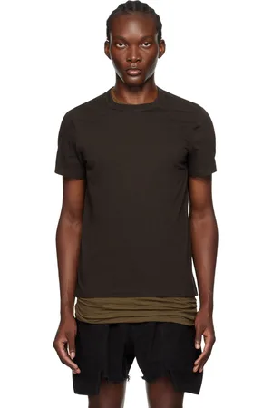 Rick Owens Gray Porterville Short Level T-Shirt