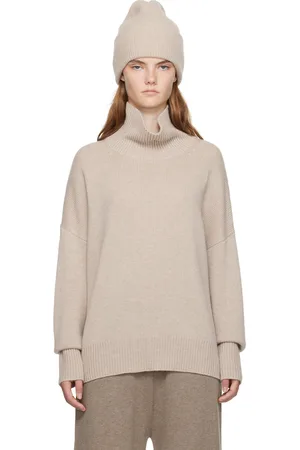 Lisa Yang Beige Heidi Turtleneck