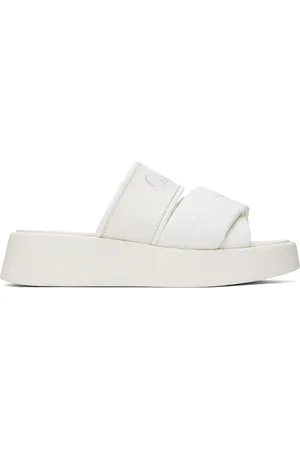Chloé White Mila Sandals
