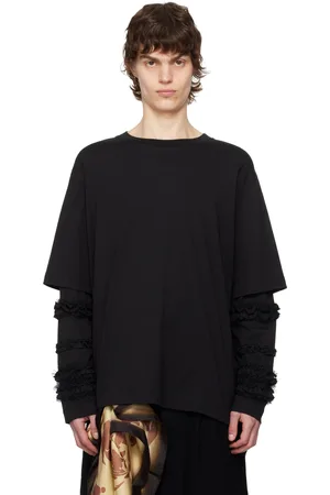 Simone Rocha Layered Ruffle Frill Long Sleeve T-shirt