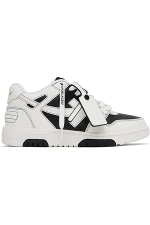 OFF-WHITE Black & White Out Of Office Sneakers