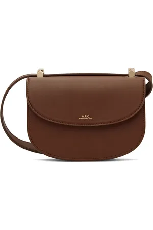 A.P.C. Brown Genève Mini Bag