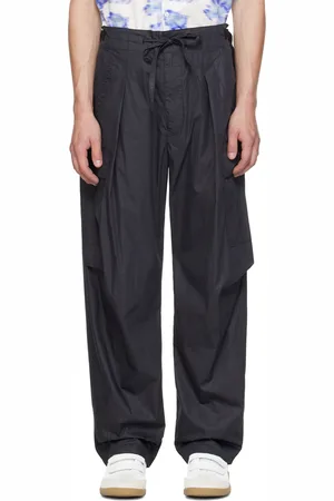 Isabel Marant Black Caleb Cargo Pants