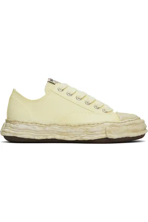 Maison Mihara Yasuhiro Yellow Peterson23 OG Sole Sneakers