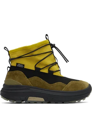 SUICOKE Yellow & Black ROBBS-2 Boots