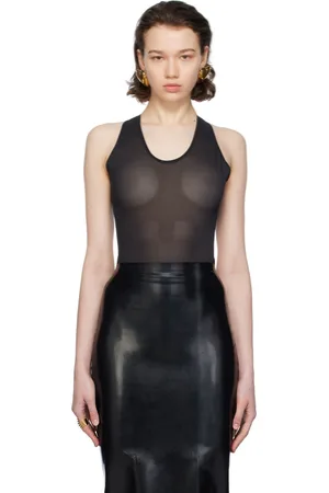 Alaïa Black Cutout Bodysuit