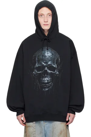 Vetements Skull Metal Hoodie