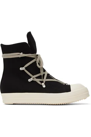Rick Owens Black Porterville Hexa Sneaks Sneakers