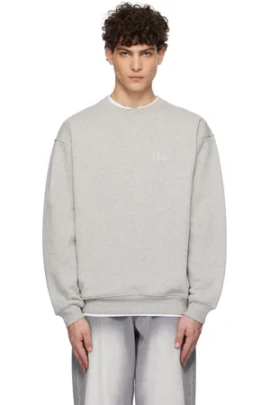 DIME Gray Classic Small Logo Sweatshirt