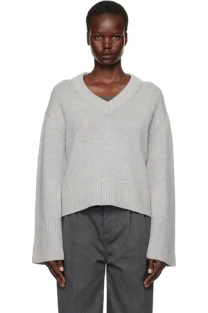 Lisa Yang Gray Aletta Sweater