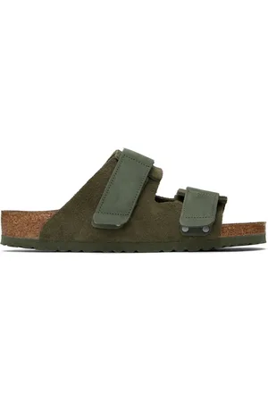 Birkenstock Khaki Regular Uji Sandals