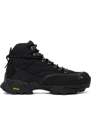 ROA Black Andreas Strap Boots