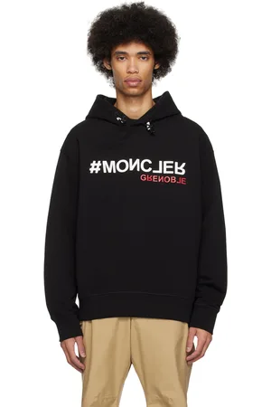 Moncler Black Bonded Hoodie