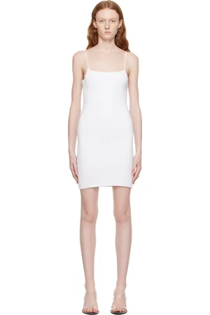 Alexander Wang White Rib Minidress