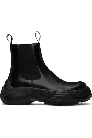 Lanvin Black Flash-X Bold Chelsea Boots