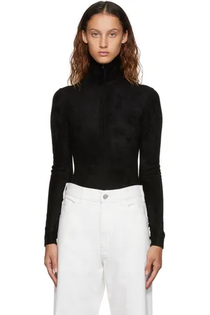 Alaïa Black Turtleneck Bodysuit