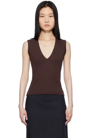 Flore Flore Brown Dewi Tank Top