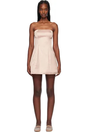 Staud Pink Silvia Minidress
