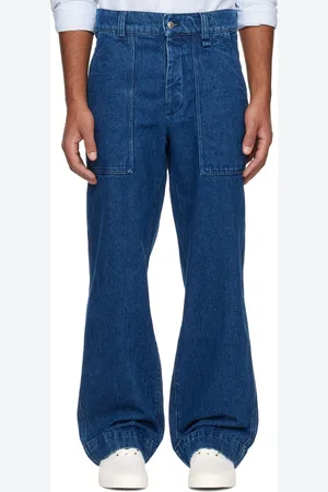 Maison Kitsuné Blue Workwear Jeans