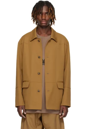 Maison Margiela Tan Gabardine Jacket